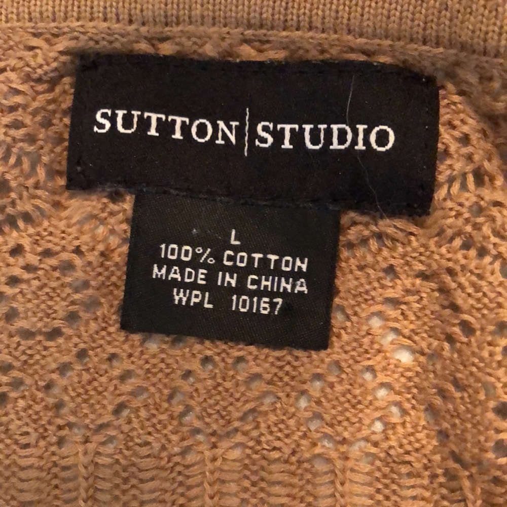 Sutton Studio Classic Button-Down Open Soft Woven… - image 8